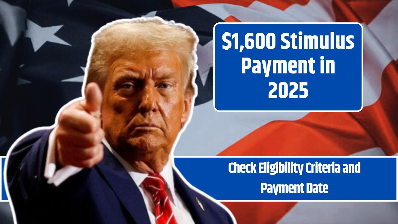 $1,600 Stimulus Payment in 2025