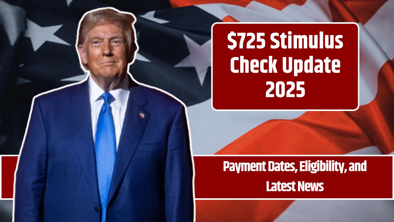 $725 Stimulus Check Update 2025